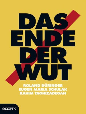 cover image of Das Ende der Wut